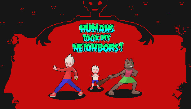 Humans Took My Neighbors! Steam capsule image