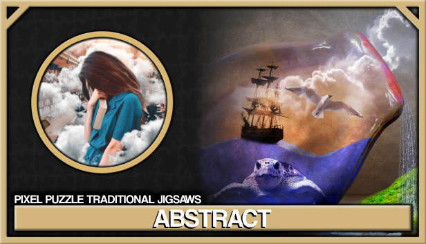 Pixel Puzzles Traditional Jigsaws Pack: Abstract Steam capsule image