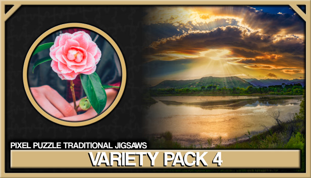 Pixel Puzzles Traditional Jigsaws Pack: Variety Pack 4 Steam capsule image
