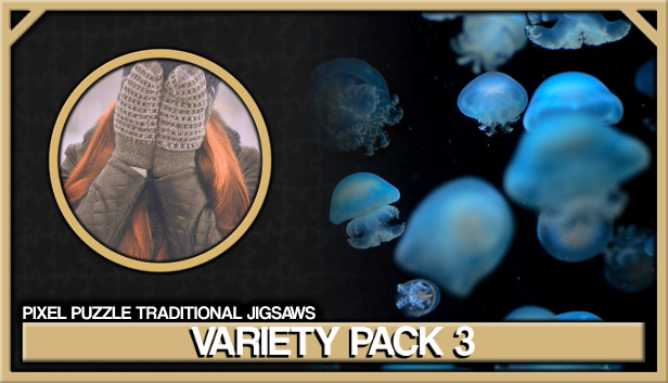 Pixel Puzzles Traditional Jigsaws Pack: Variety Pack 3 Steam capsule image