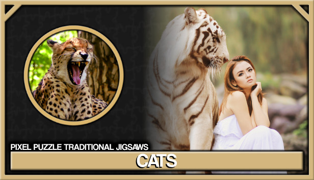 Pixel Puzzles Traditional Jigsaws Pack: Cats Steam capsule image
