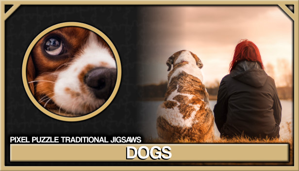 Pixel Puzzles Traditional Jigsaws Pack: Dogs Steam capsule image