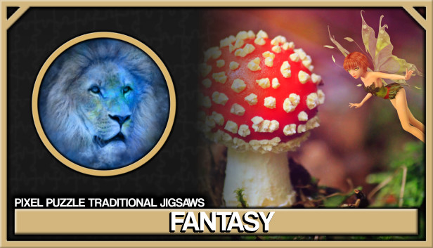 Pixel Puzzles Traditional Jigsaws Pack: Fantasy Steam capsule image