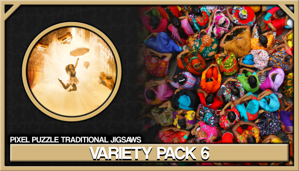 Pixel Puzzles Traditional Jigsaws Pack: Variety Pack 6 Steam capsule image