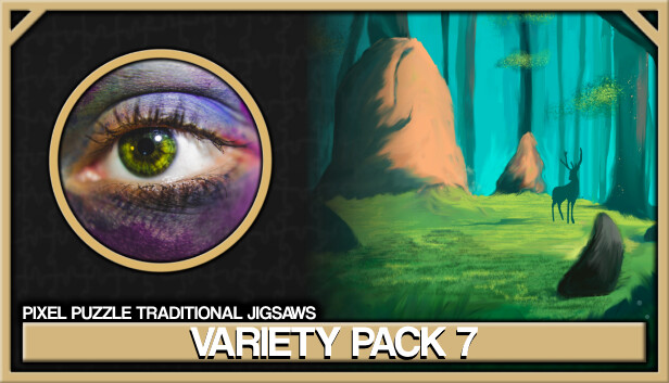 Pixel Puzzles Traditional Jigsaws Pack: Variety Pack 7 Steam capsule image