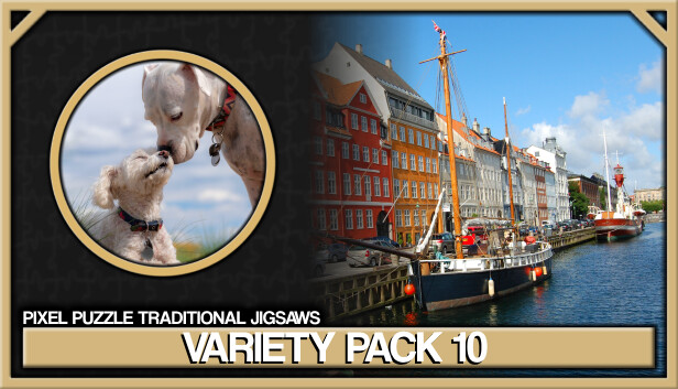 Pixel Puzzles Traditional Jigsaws Pack: Variety Pack 10 Steam capsule image