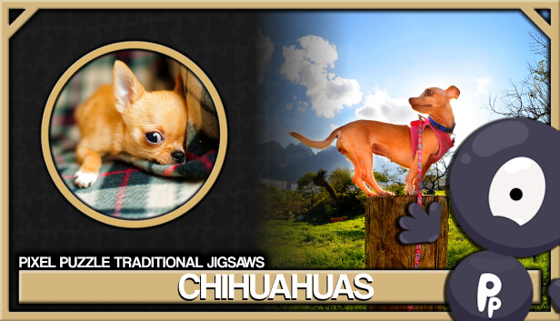 Pixel Puzzles Traditional Jigsaws Pack: Chihuahuas Steam capsule image