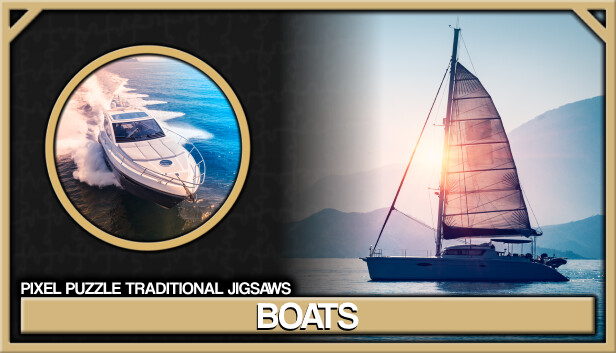 Pixel Puzzles Traditional Jigsaws Pack: Boats Steam capsule image