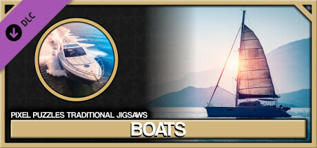 Pixel Puzzles Traditional Jigsaws Pack: Boats header image