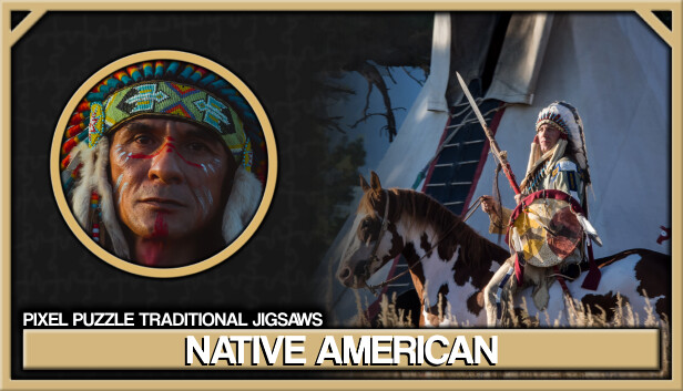 Pixel Puzzles Traditional Jigsaws Pack: Native American Steam capsule image