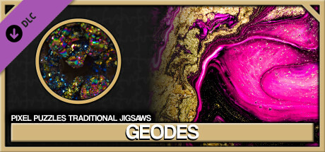Pixel Puzzles Traditional Jigsaws Pack: Geodes header image