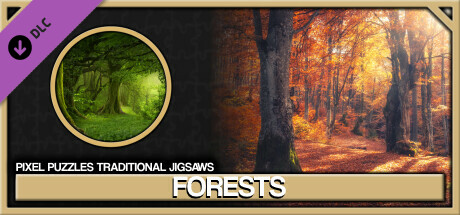 Pixel Puzzles Traditional Jigsaws Pack: Forests header image