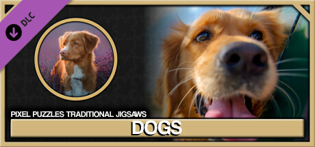 Pixel Puzzles Traditional Jigsaws Pack: Dogs 2 header image