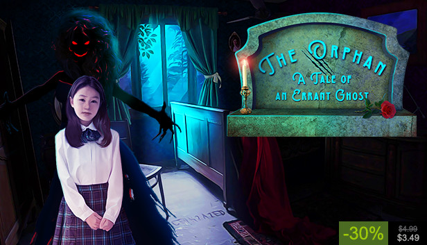 The Orphan A Tale of An Errant Ghost - Hidden Object Game Steam capsule image