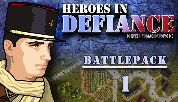 Lock 'n Load Tactical Digital: Heroes in Defiance Battlepack 1 Steam capsule image