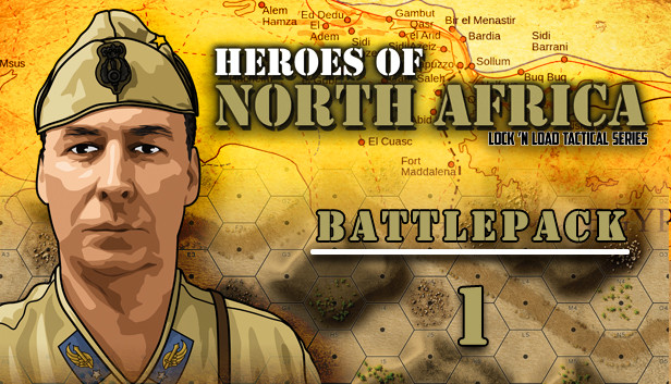 Lock 'n Load Tactical Digital: Heroes of North Africa Battlepack 1 Steam capsule image