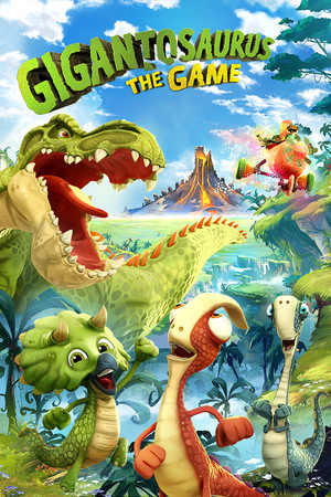 Carátula de Gigantosaurus The Game