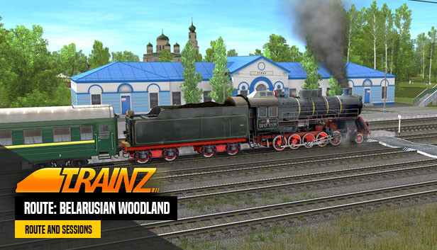 Trainz Route: Belarusian Woodland Steam capsule image