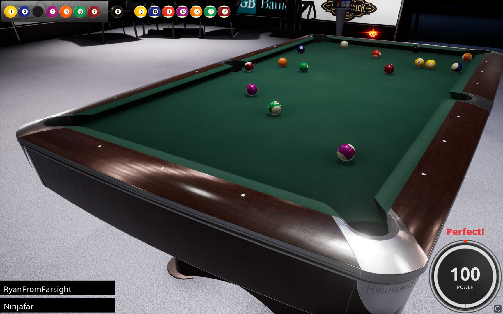 Brunswick Pro Billiards on Steam
