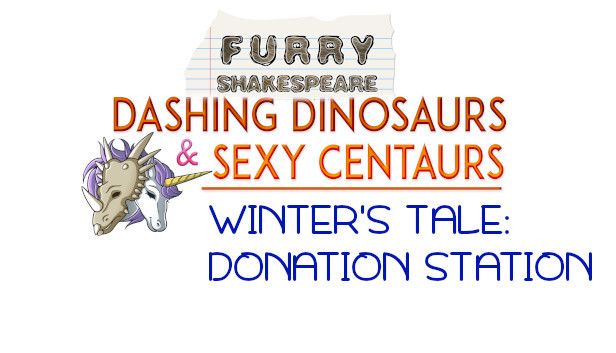Furry Shakespeare: Dashing Dinosaurs & Sexy Centaurs: Winter's Tale: Donation Station Steam capsule image