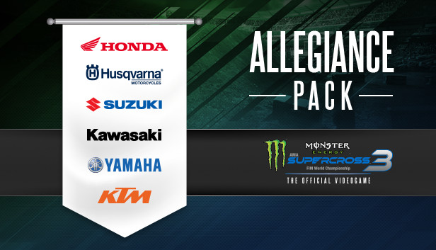 Monster Energy Supercross 3 - Allegiance Pack Steam capsule image