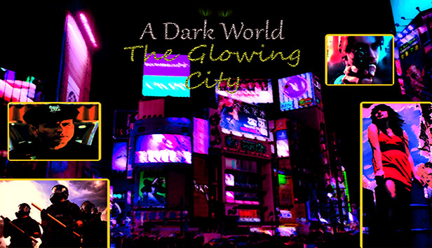 A Dark World: The Glowing City Steam capsule image