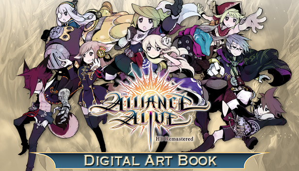 The Alliance Alive HD Remastered - Digital Art Book Steam capsule image