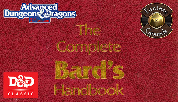 Fantasy Grounds - D&D Classics: PHBR7 The Complete Bard's Handbook (2E) Steam capsule image