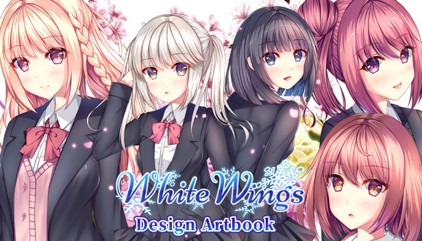 White Wings ホワイトウィングス Artbook Steam capsule image