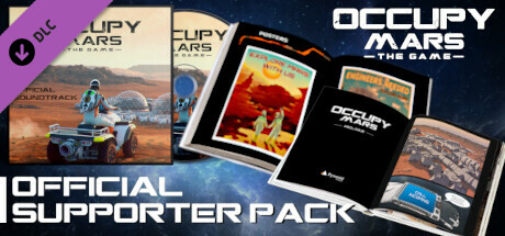 Occupy Mars: Supporter Pack: Official Soundtrack, ArtBook, Comic Book & more Steam header image