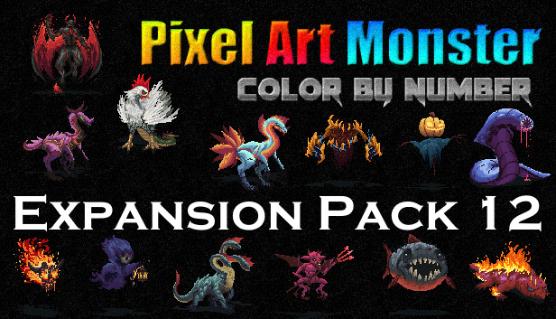 Pixel Art Monster - Expansion Pack 12 Steam capsule image