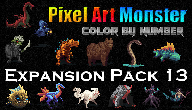 Pixel Art Monster - Expansion Pack 13 Steam capsule image