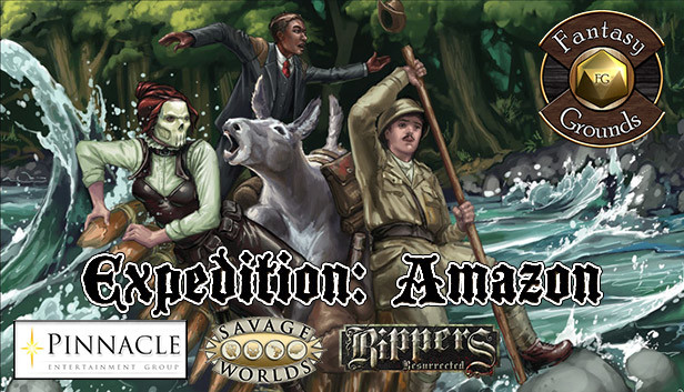 Fantasy Grounds - Rippers Resurrected Expedition: Amazon (SWADE) Steam capsule image