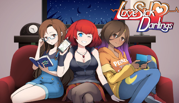 LoveSick Darlings Demo concurrent players on Steam
