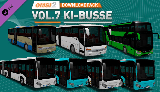 OMSI 2 Add-on Downloadpack Vol. 7 – KI-Busse Steam capsule image