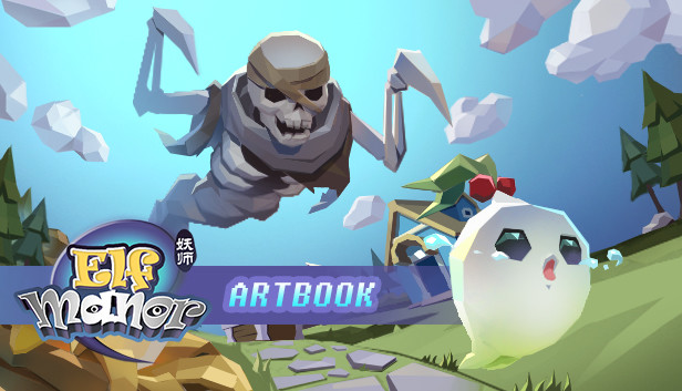 Elf Manor - Artbook Steam capsule image