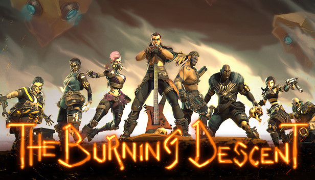 The Burning Descent Steam capsule image