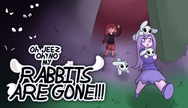 Oh Jeez, Oh No, My Rabbits Are Gone! Steam capsule image