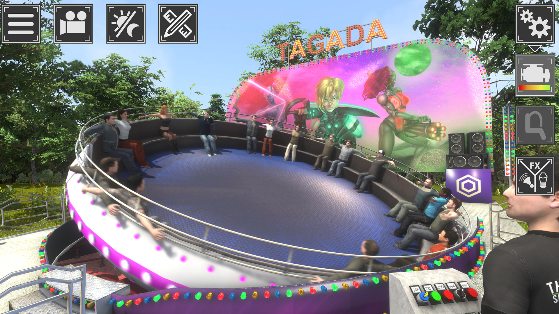 Steam：Theme Park Simulator: Rollercoaster Paradise