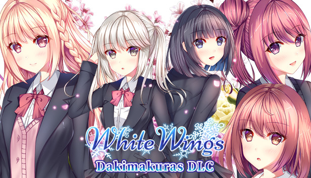 White Wings ホワイトウィングス Dakimakuras DLC Steam capsule image
