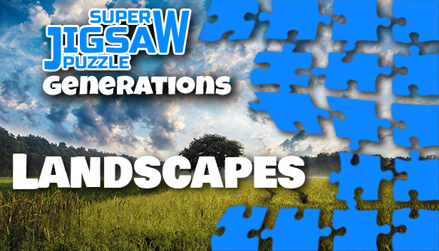 Super Jigsaw Puzzle: Generations - Landscapes Puzzles Steam capsule image