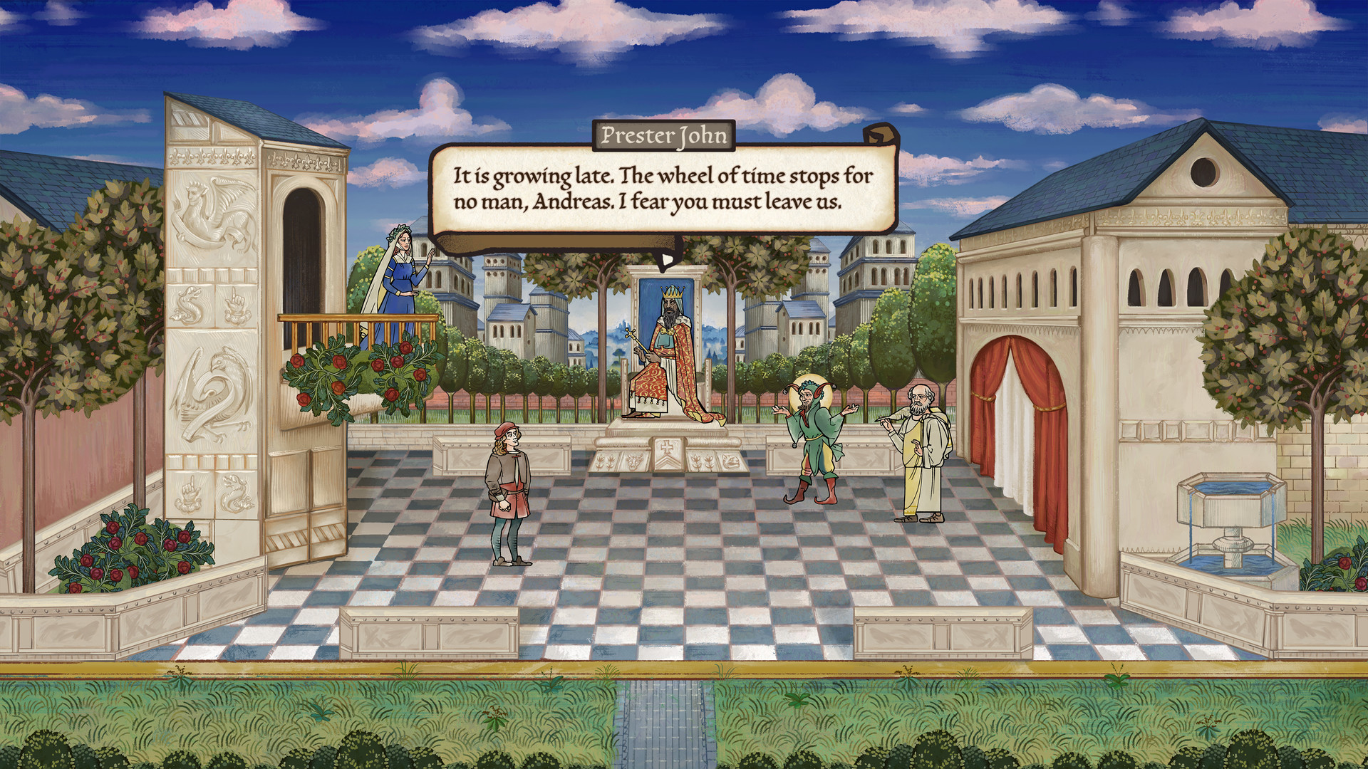 Pre-purchase Pentiment on Steam