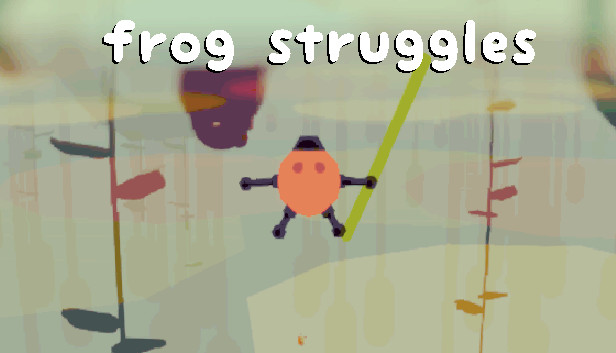 Frog struggles Steam capsule image