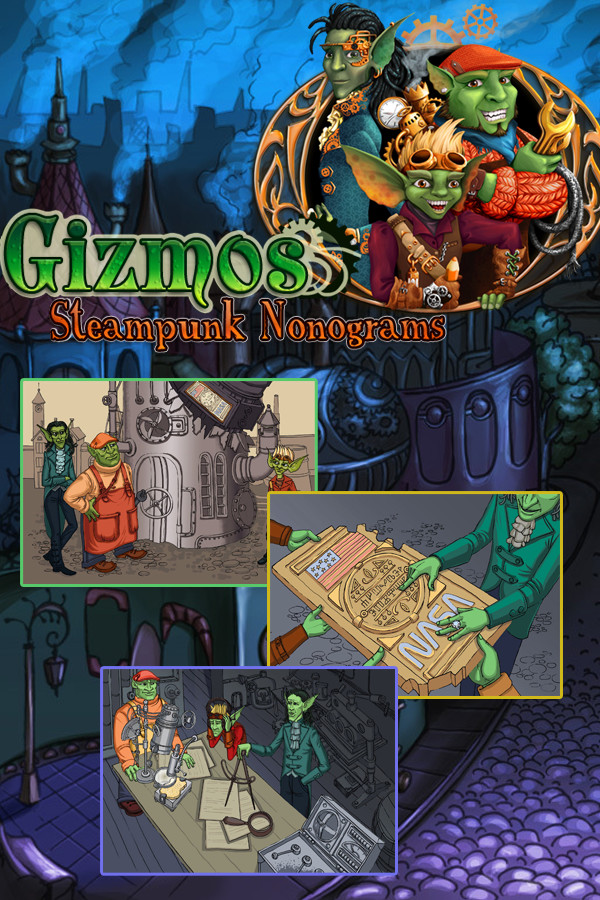 Gizmos: Steampunk Nonograms