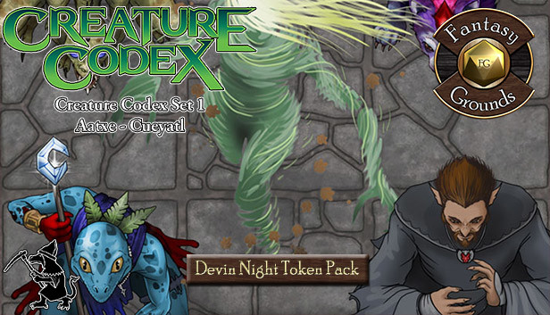 Fantasy Grounds - Devin Night Token Pack: Creature Codex 1: Aatxe - Cueyatl (Token Pack) Steam capsule image