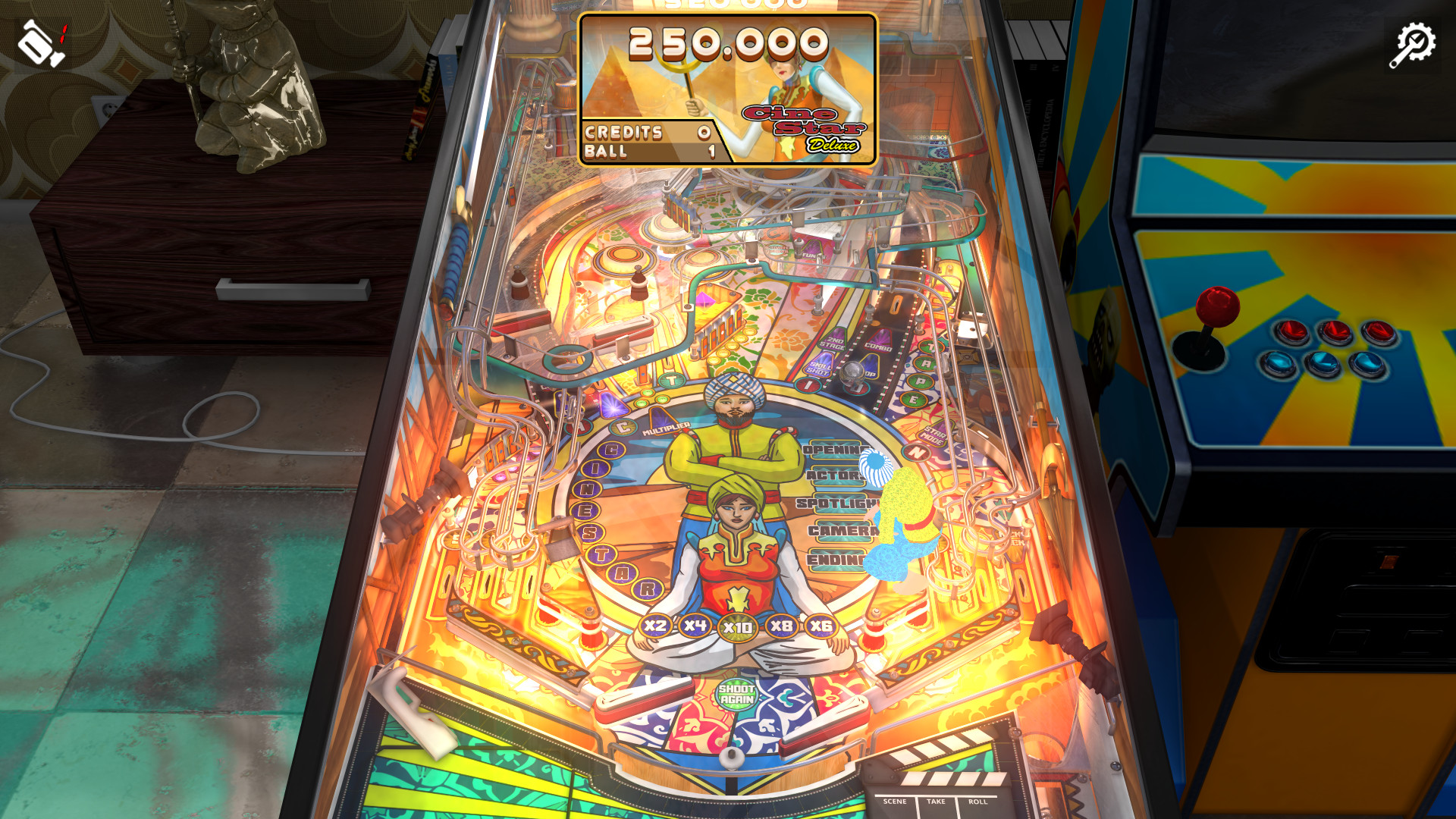 Zaccaria Pinball Cine Star Deluxe Pinball Table on Steam