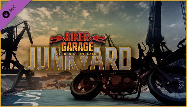 Biker Garage Mechanic Simulator - Junkyard DLC Steam capsule image