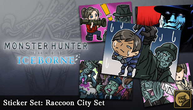 Monster Hunter: World - Sticker Set: Raccoon City Set Steam capsule image