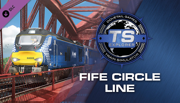 Train Simulator: Fife Circle Line: Edinburgh - Dunfermline Route Add-On Steam capsule image