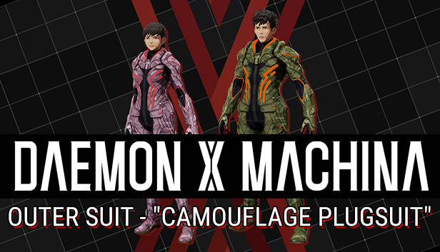 DAEMON X MACHINA - Outer Suit - "Camouflage Plugsuit" Steam capsule image